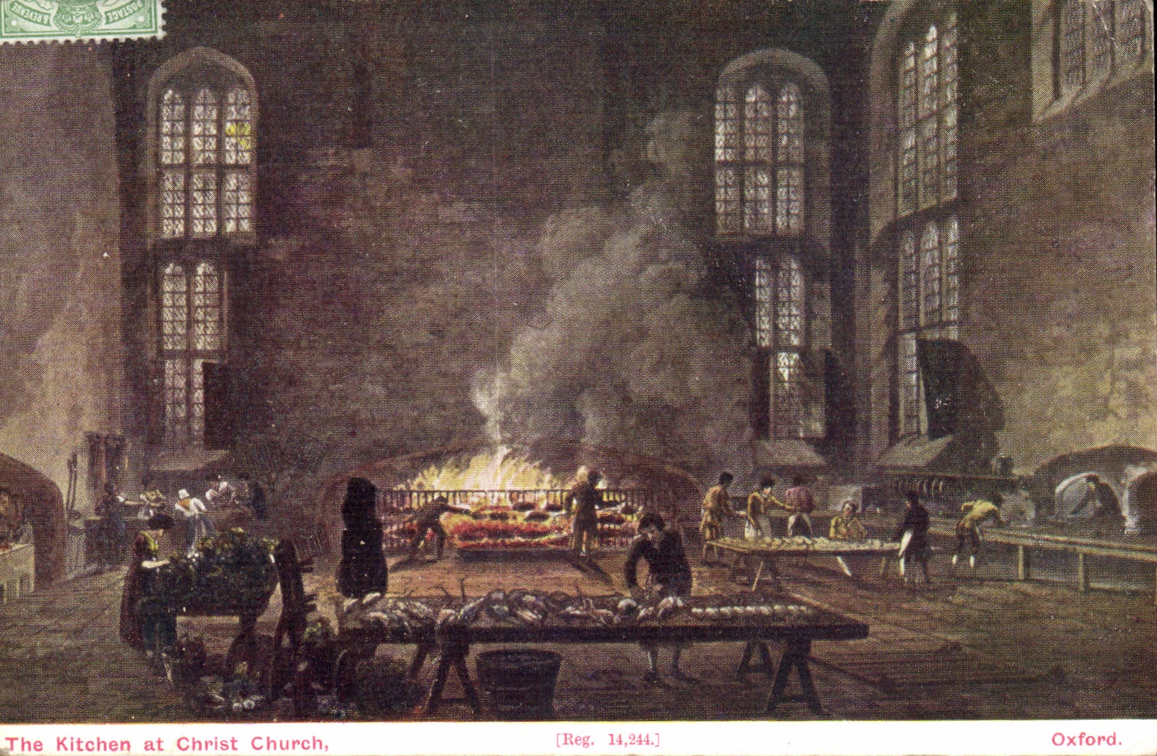 The United Kingdom Great BRitain CPA Oxford The kitchen At Christ church