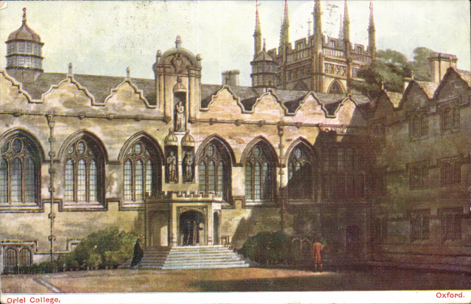 The United Kingdom Great BRitain CPA Oxford Oriel college