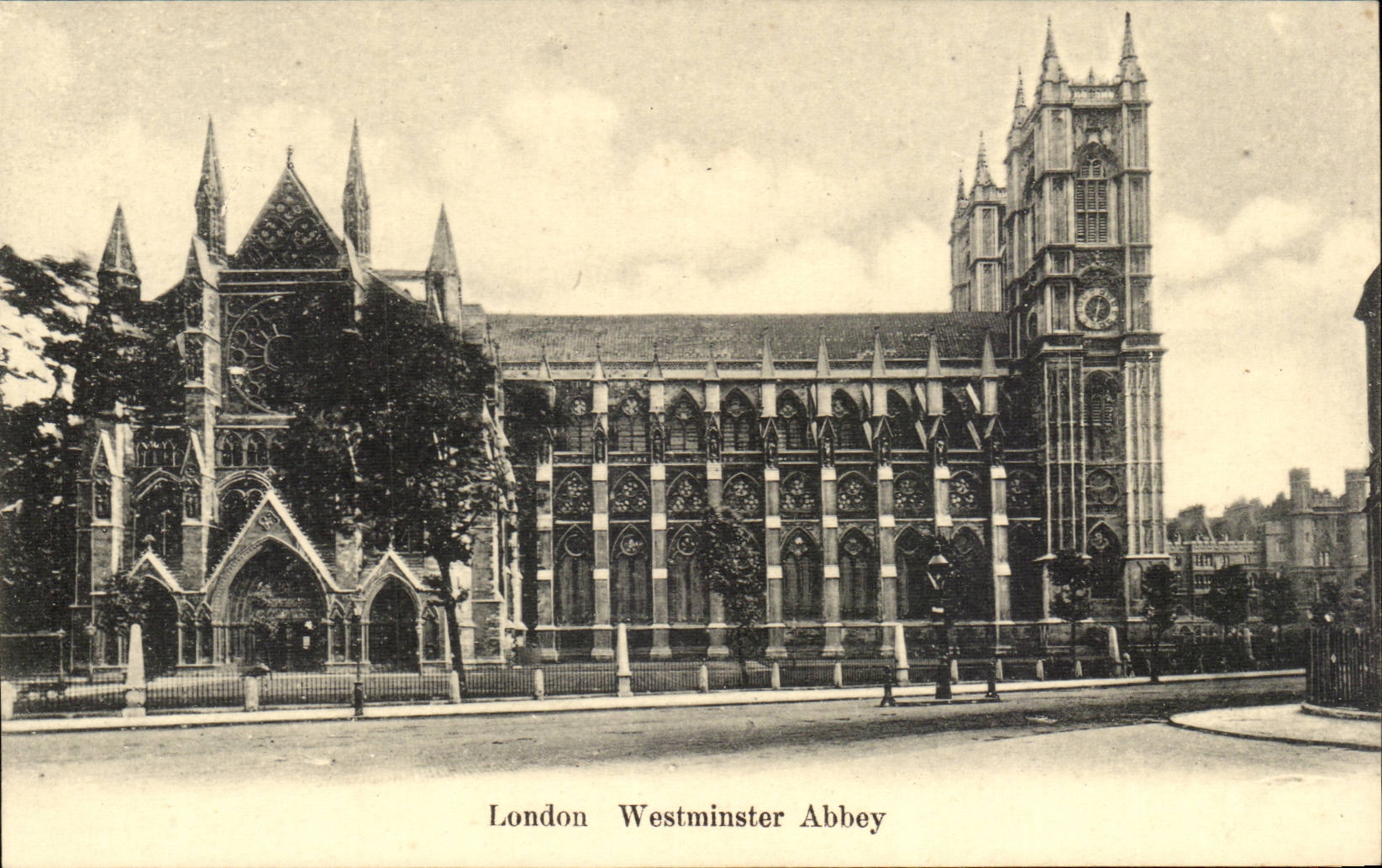 The United Kingdom Great Britain CPA London London Westminster Abbey