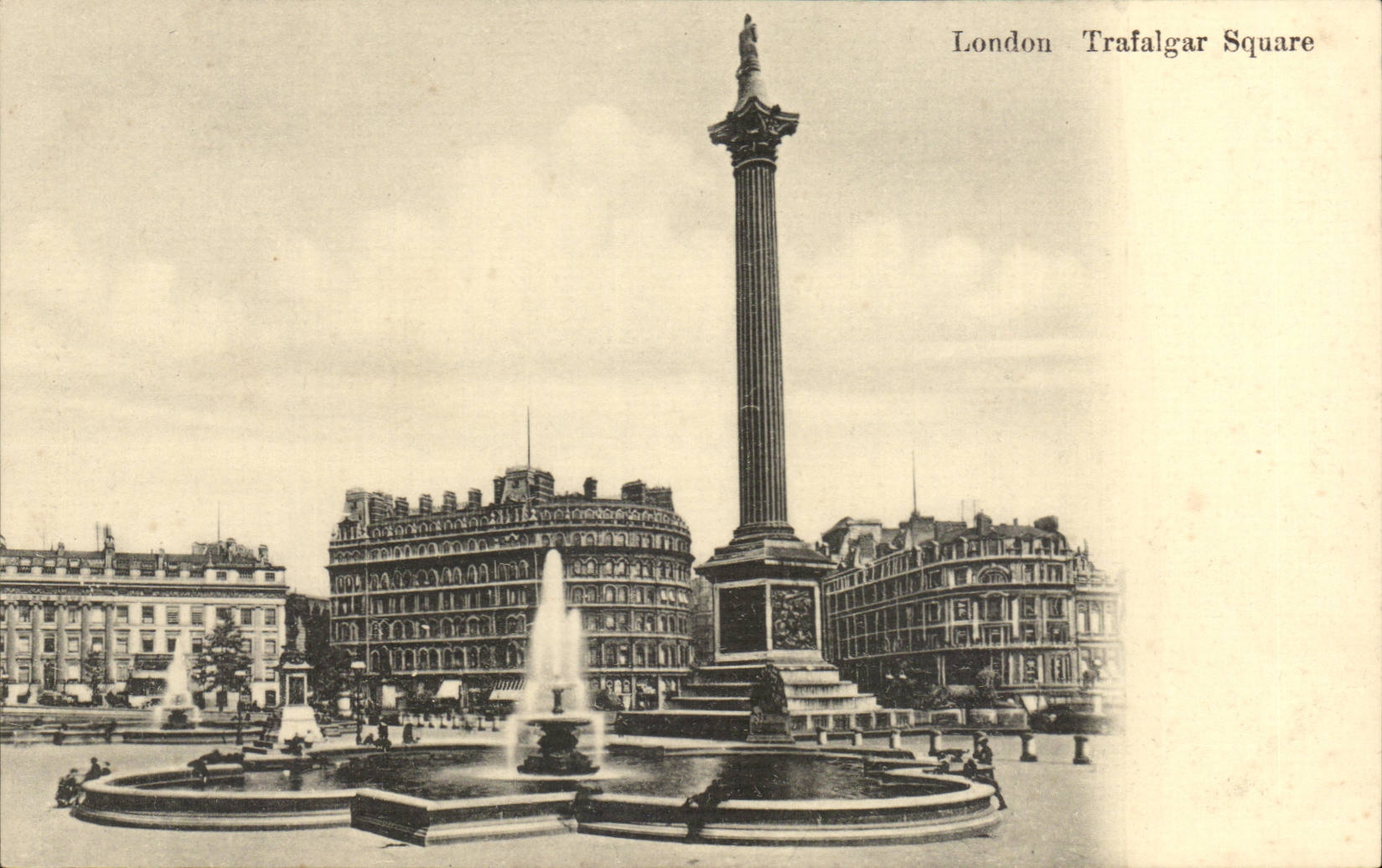 The United Kingdom Great Britain CPA London London Trafalgar Public garden