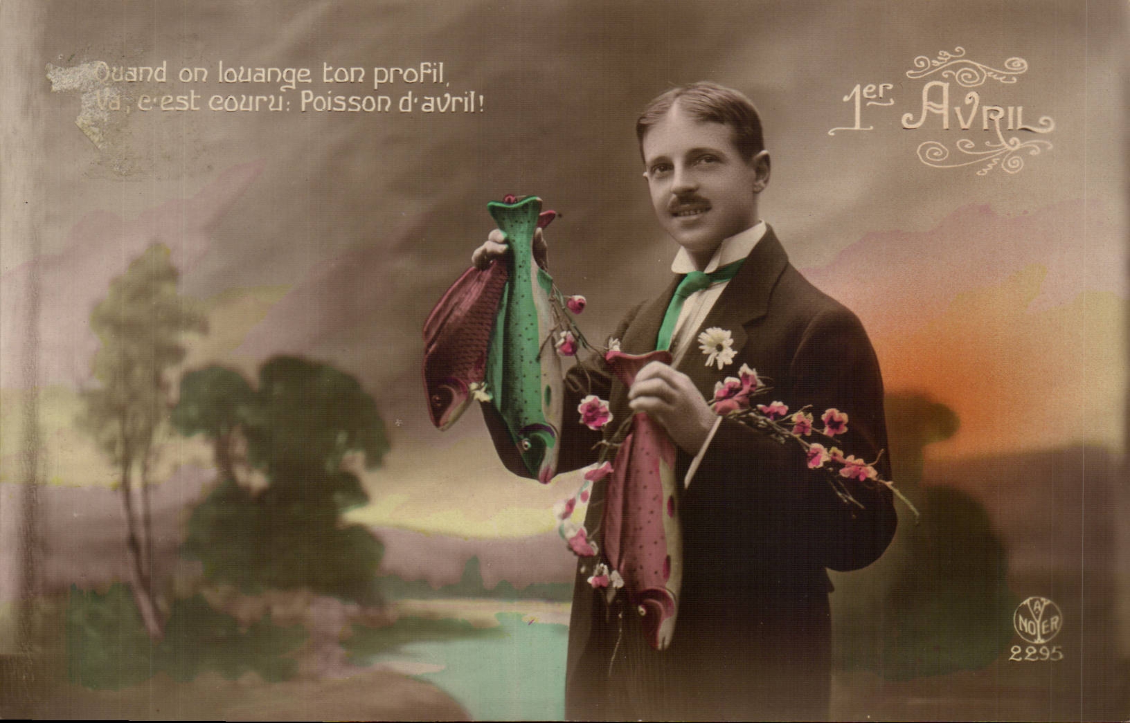 Phantasie - Festival - 1 April - Fisch - - CPA