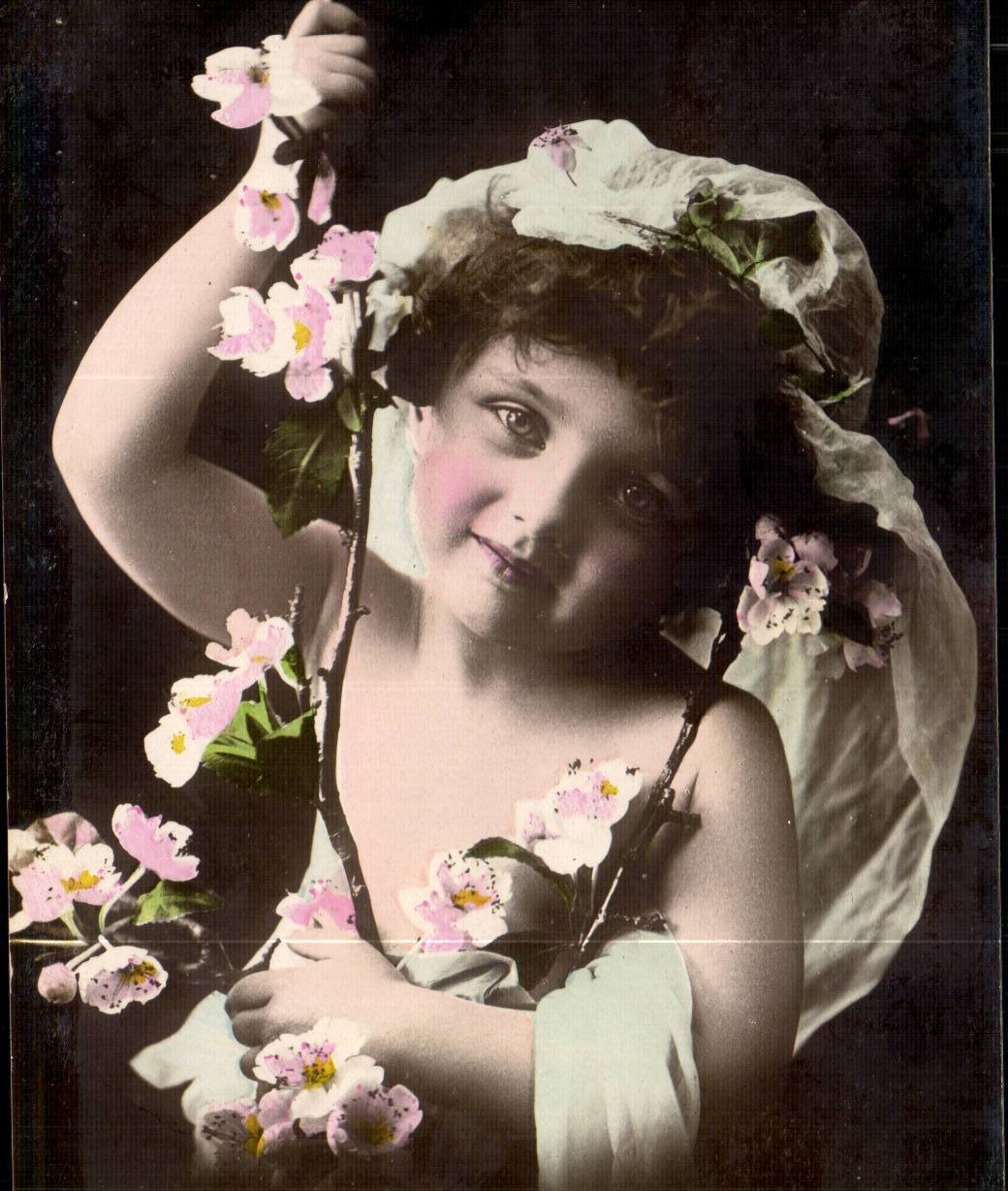 Fantasy - adorable Child - CPA -