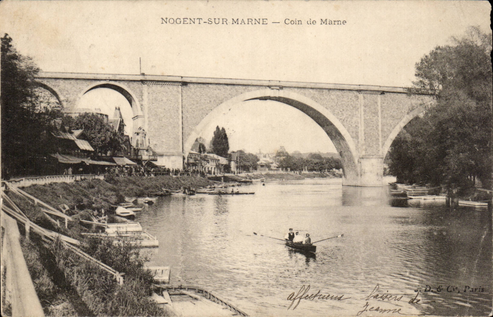 Nogent on the Marne CPA Corner of the Marne