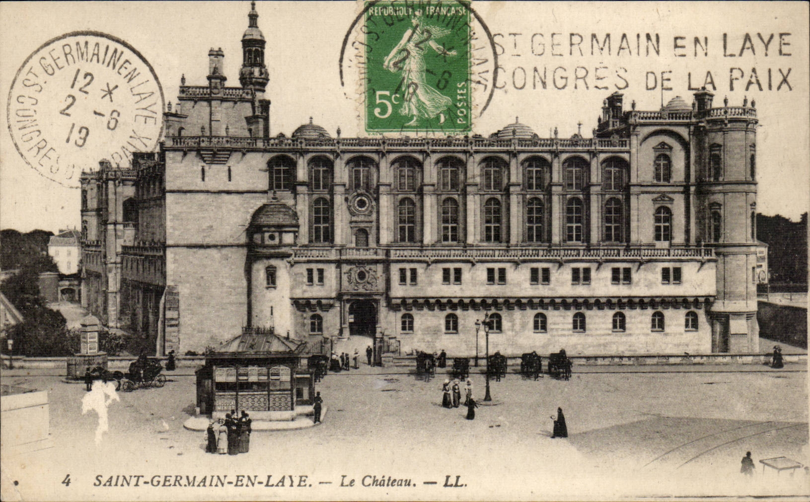 Saint Germain im Bush-Hammer CPA das Schloss