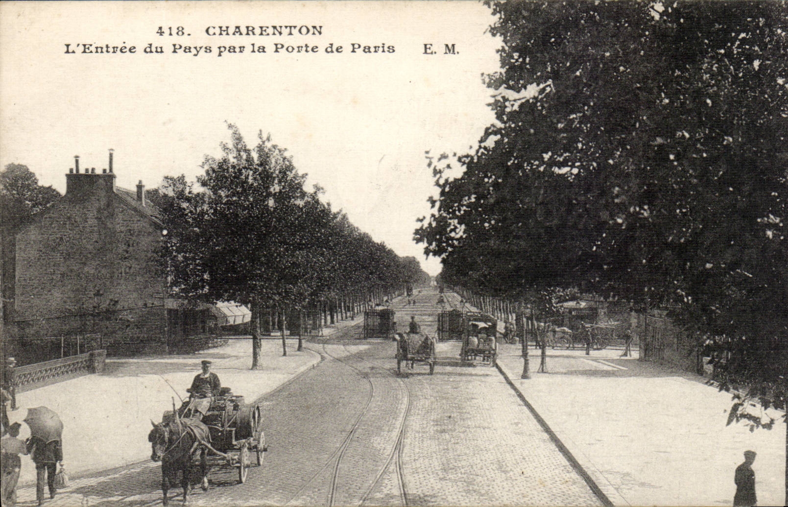 Charenton CPA Entering of the country by the door of Paris