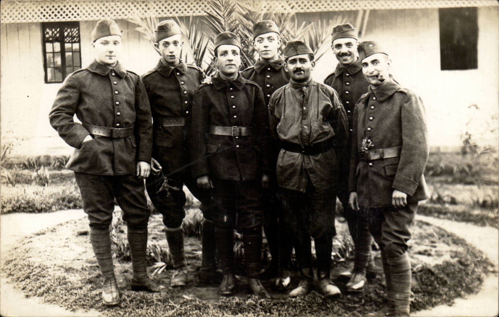 Real photo Militaria Regiment