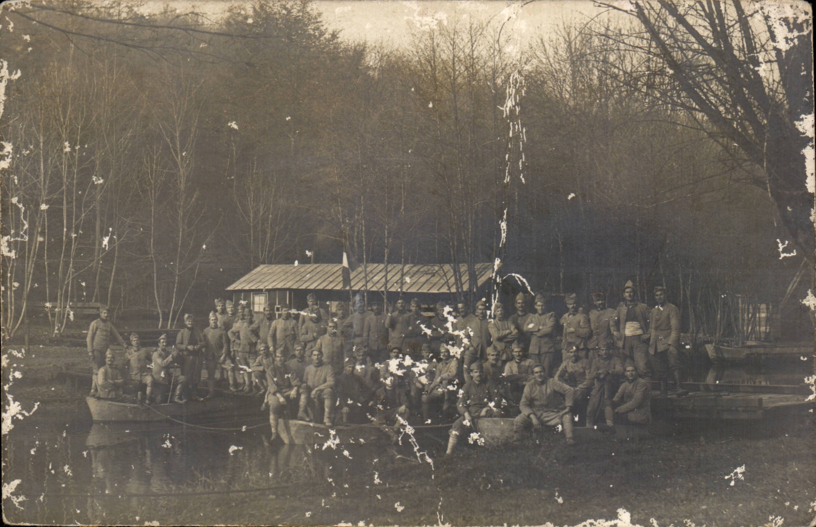 Real photo Militaria Regiment