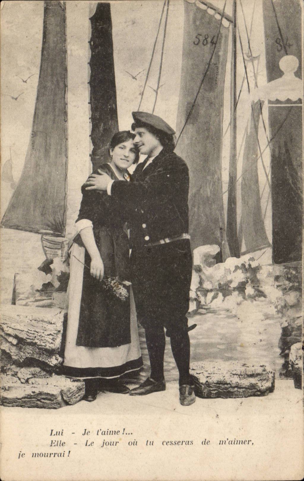 CPA Him I love you Military hairy soldier