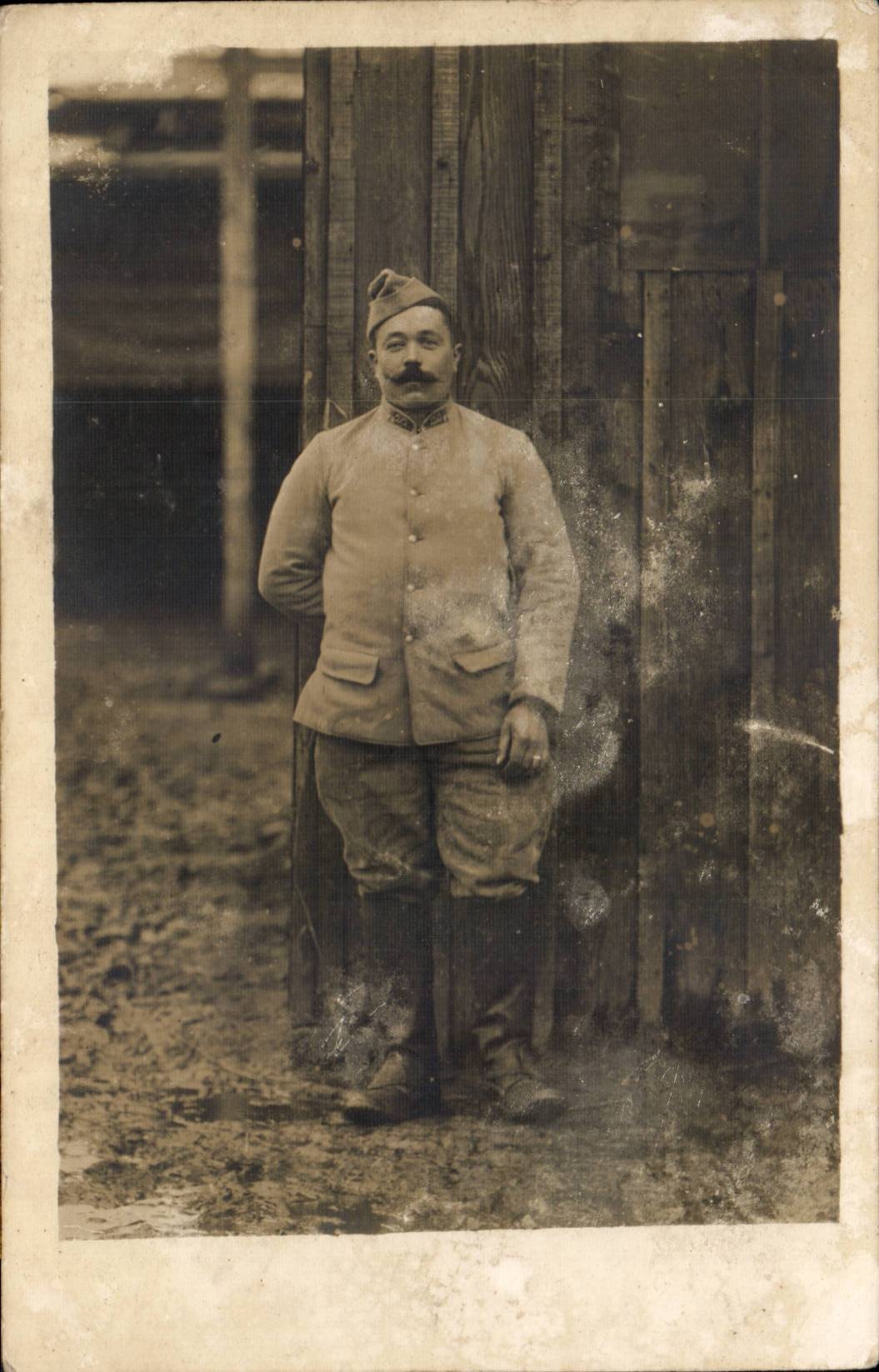 Real photo Military Soldier