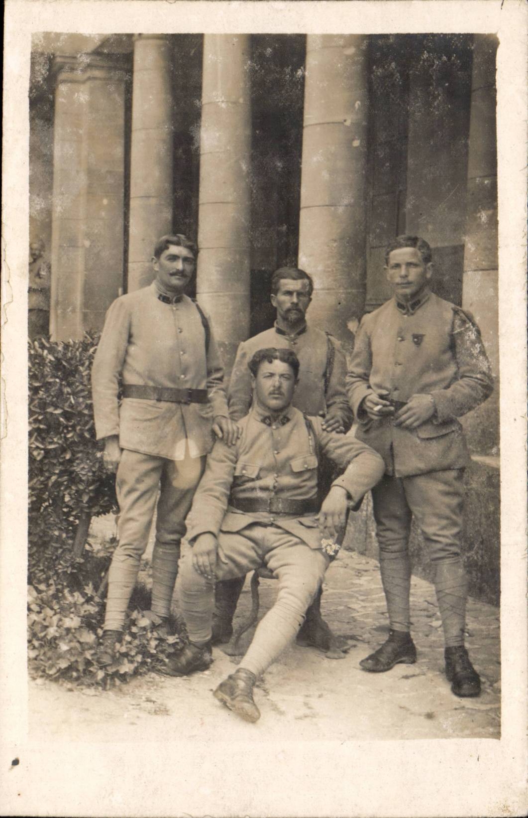 Real photo Soldiers militaria