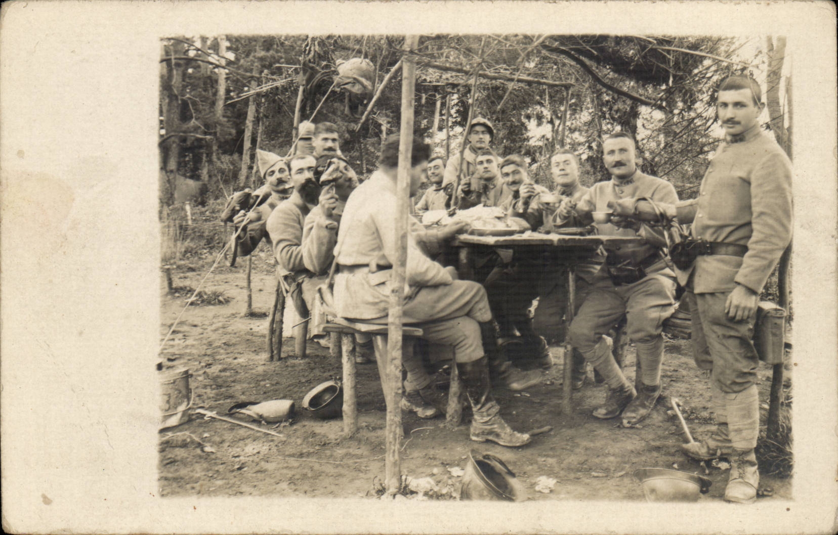 Real photo Soldiers militaria