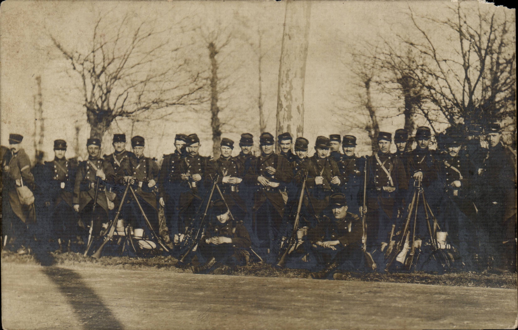 Real photo Soldiers militaria