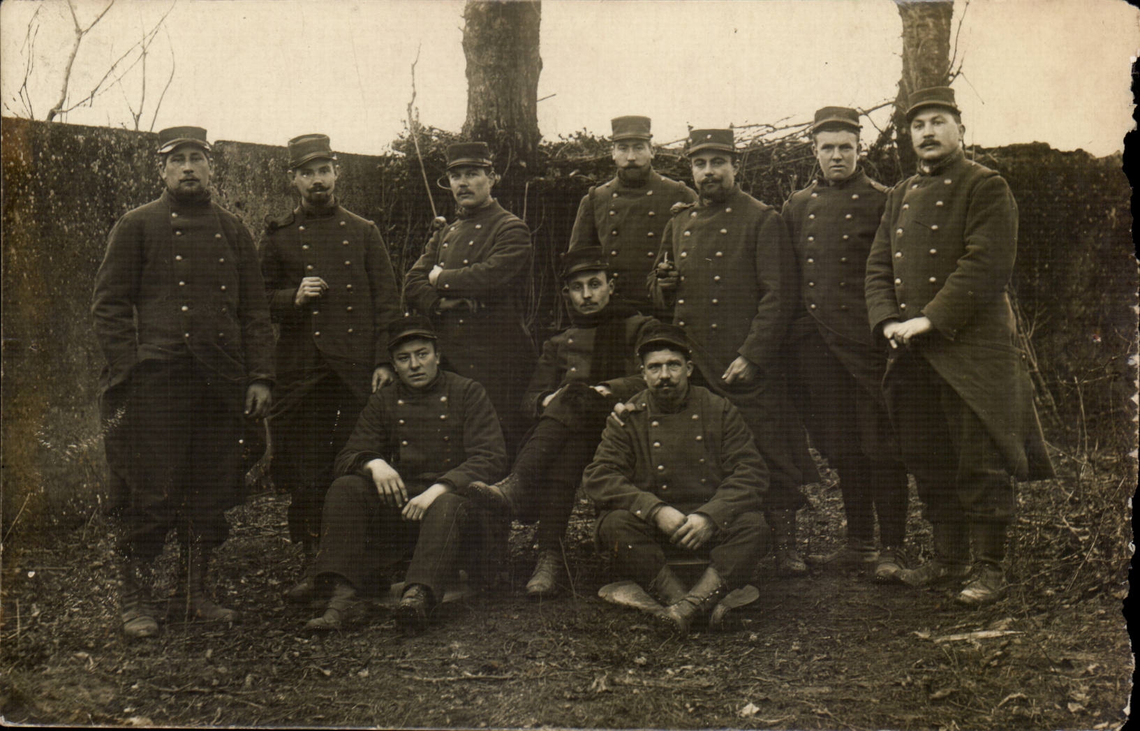 Real photo Soldiers militaria