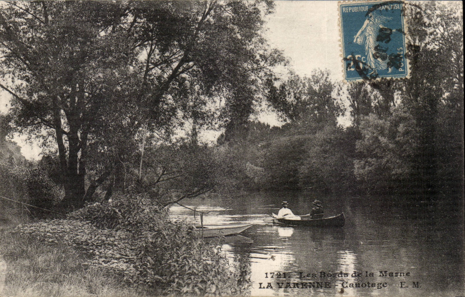 The Game preserve - Edges of the Marne - CPA