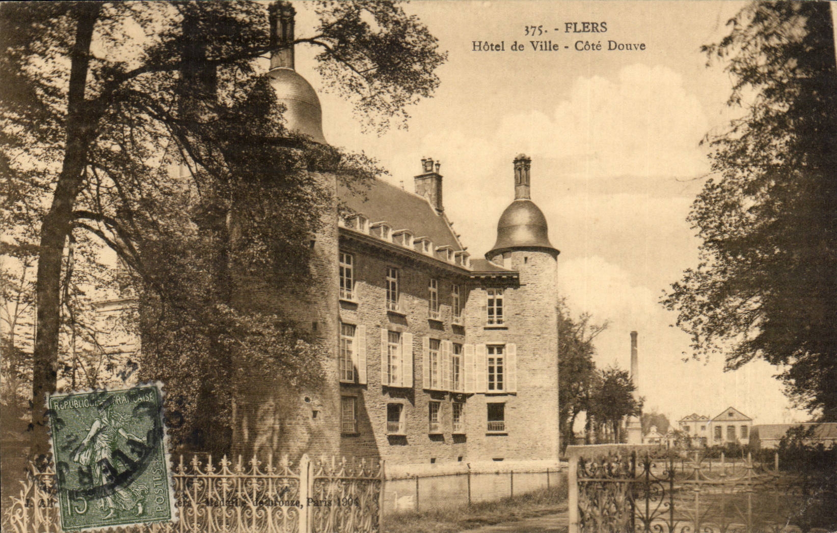 Flers - Town hall - Dimension Ditch - CPA