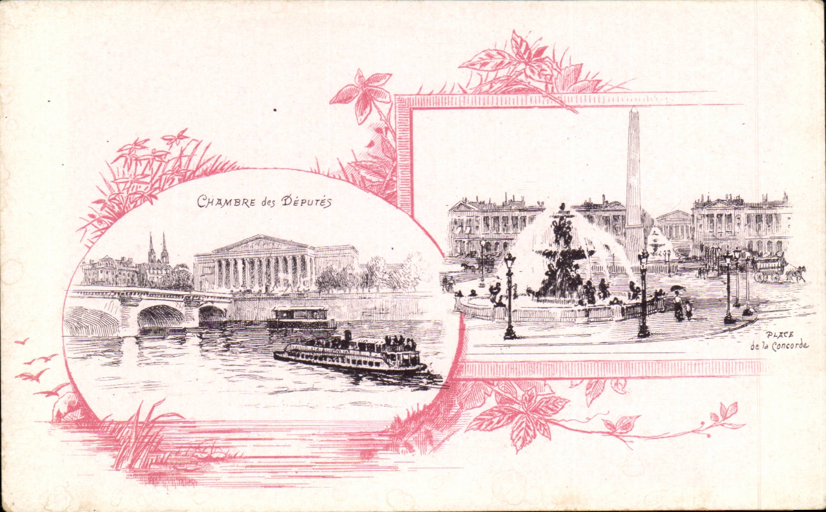 Paris 8 - Place Harmony - House of Commons - CPA