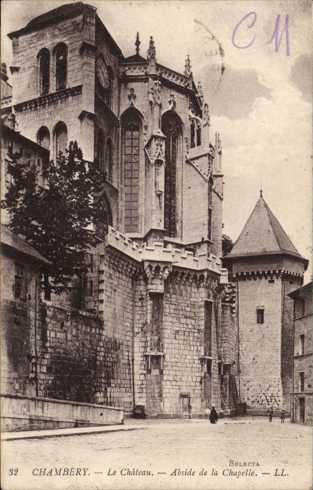 Chambery - the Castle - Apse of the Vault - CPA