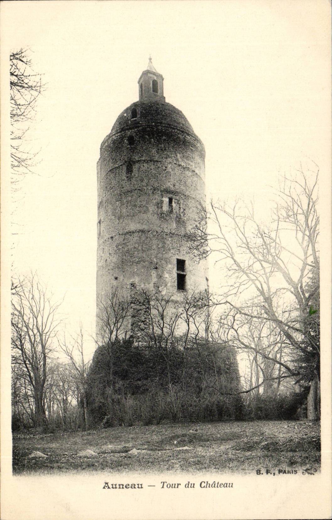 Auneau - Umdrehung des Schlosses - - CPA