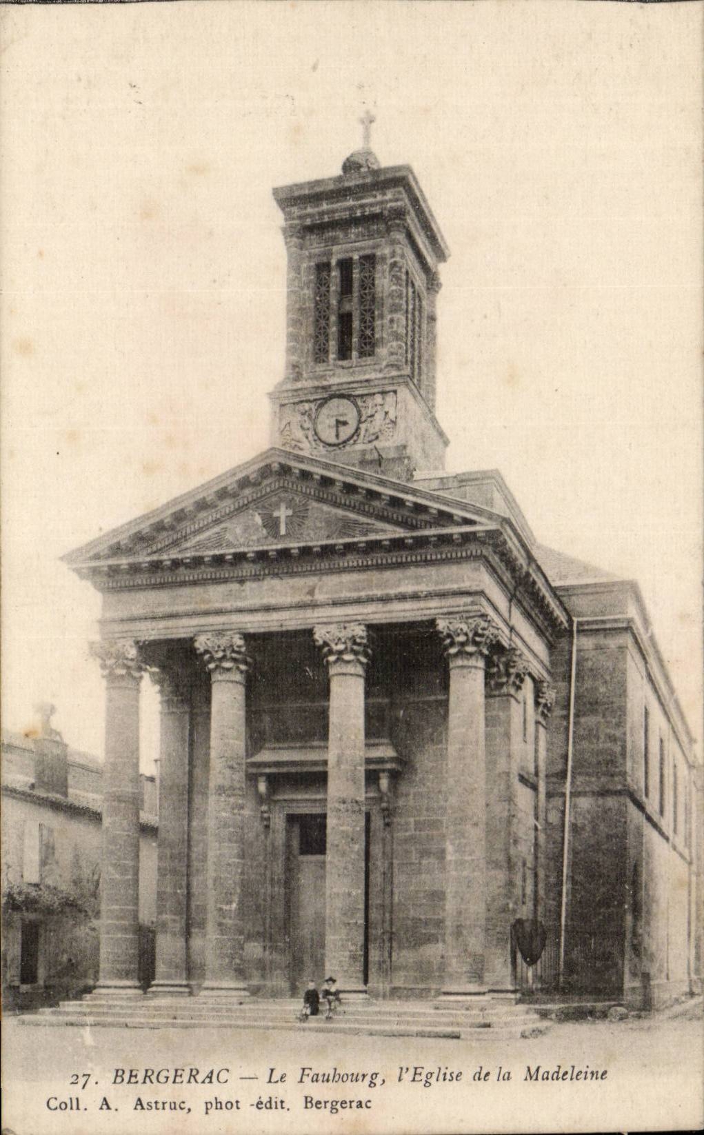 Bergerac - Fauboug - the Church of the Madeleine - CPA