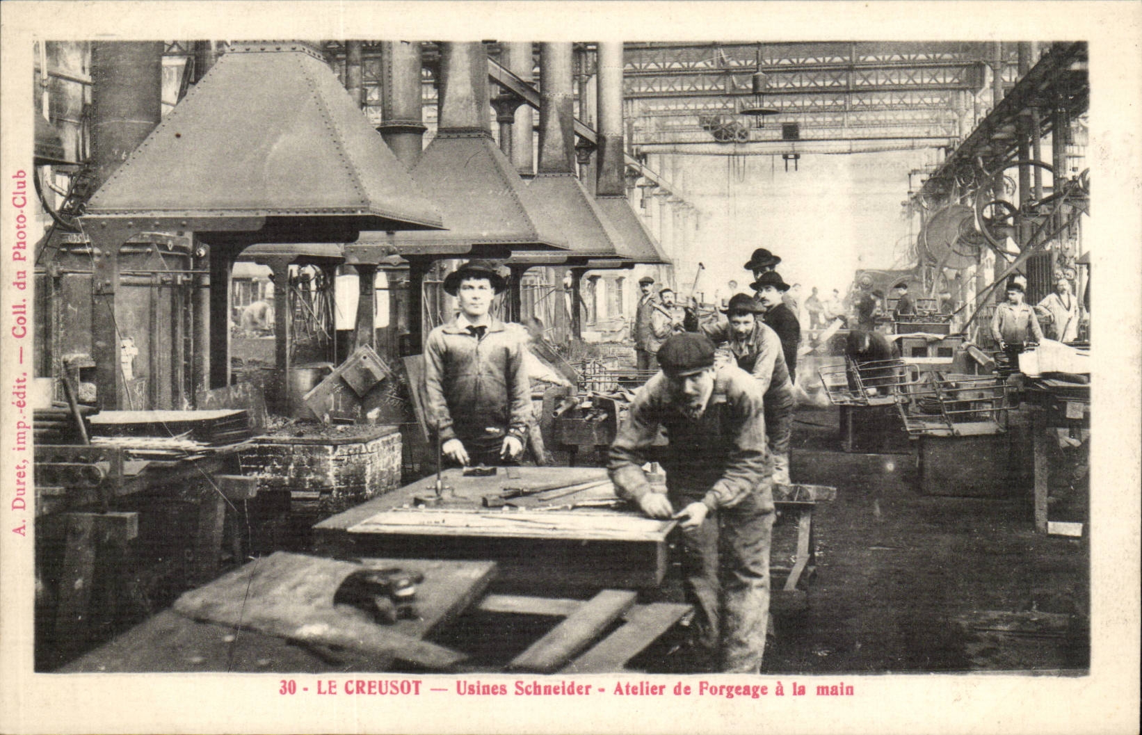 Creusot - Schneider Factories - Workshop of Forging to the hand - CPA