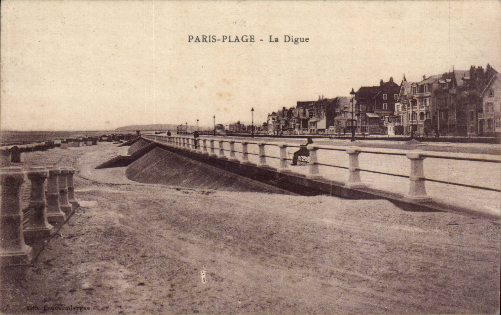 Paris Beach - the Dam - CPA
