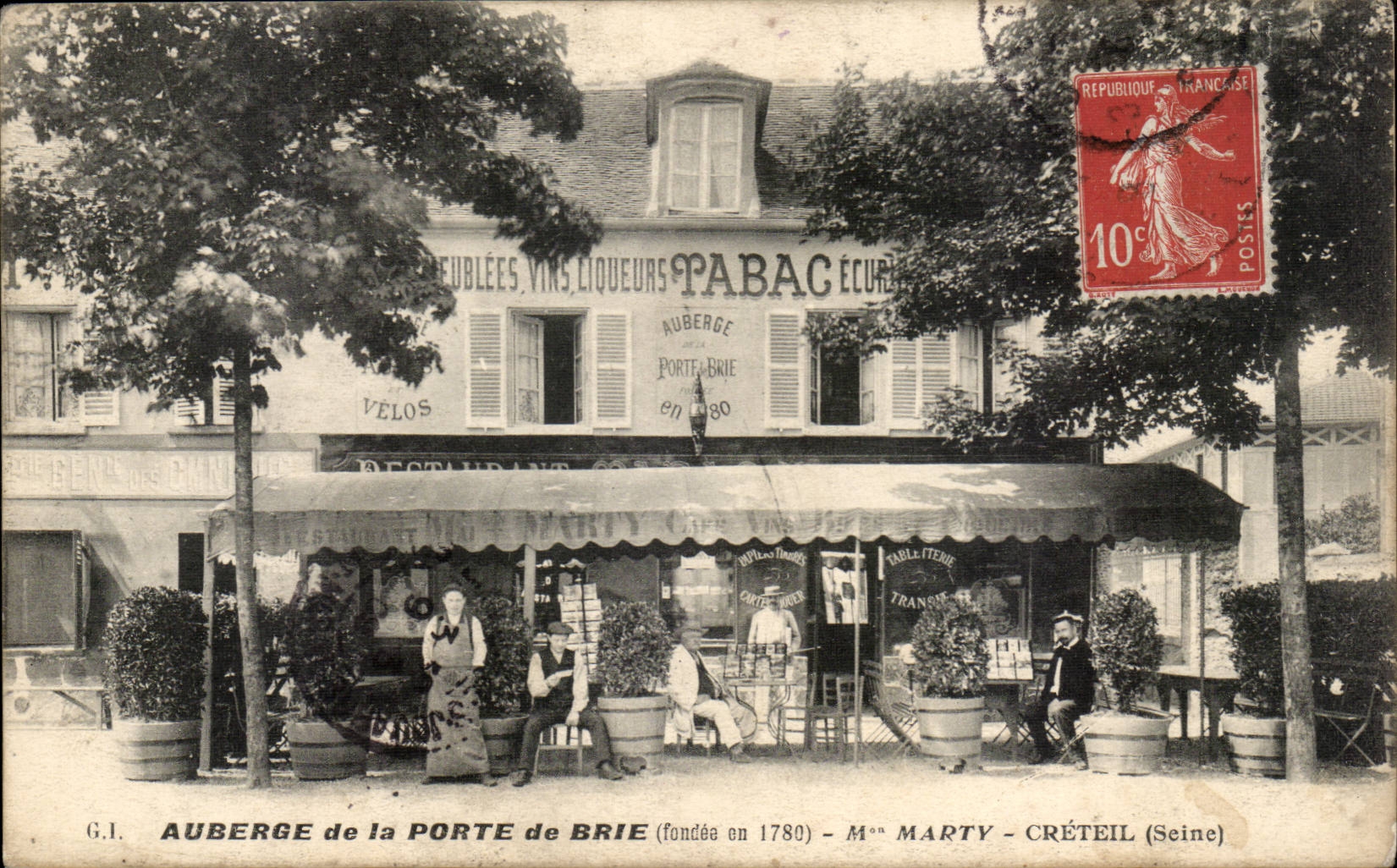 CPA Inn of the door of Brie (founded in 1780) Mrs marty Creteil TOP