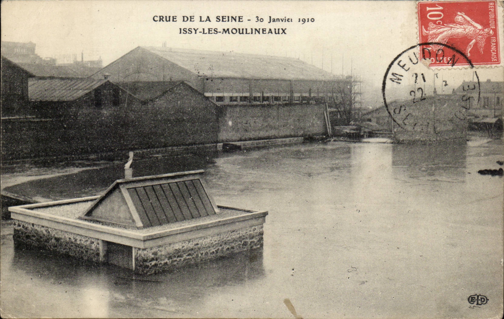 Issy Raw Moulineaux CPA of the Seine 1910