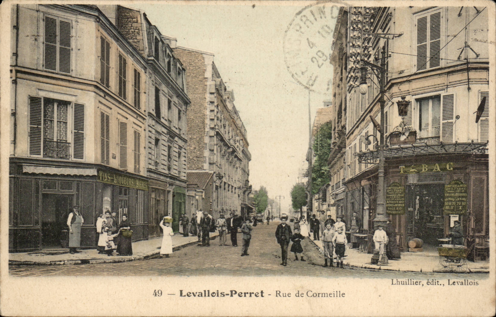 Levallois Perret CPA Rue de Cormeille