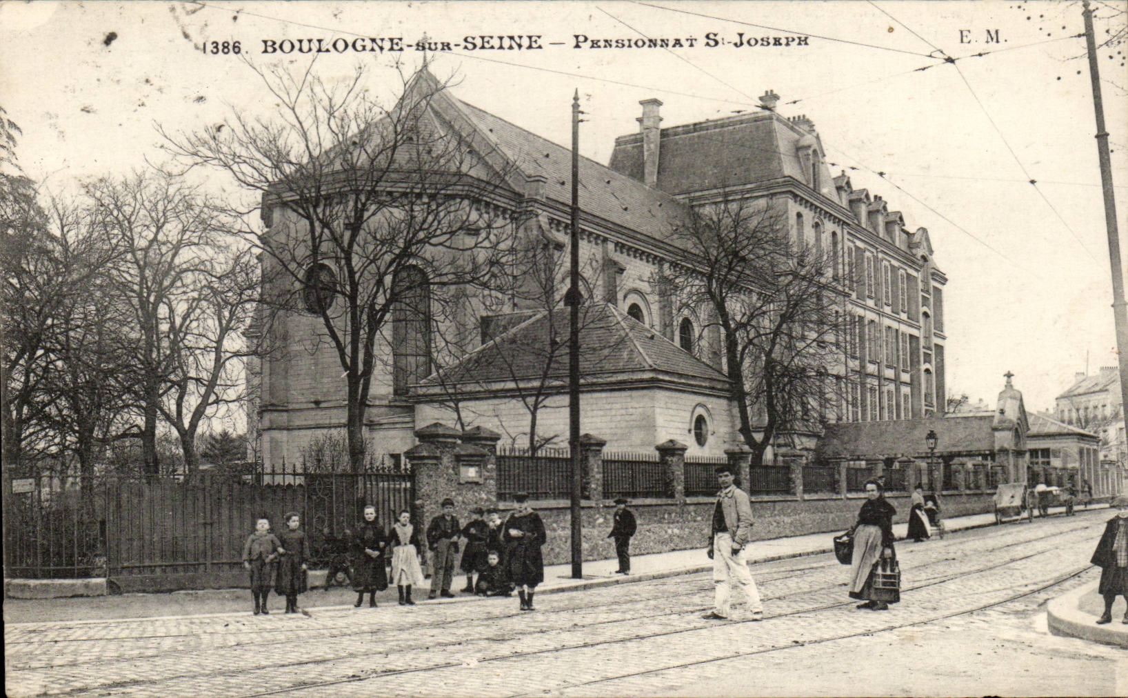 Boulogne on the Seine CPA Boarding school St Joseph