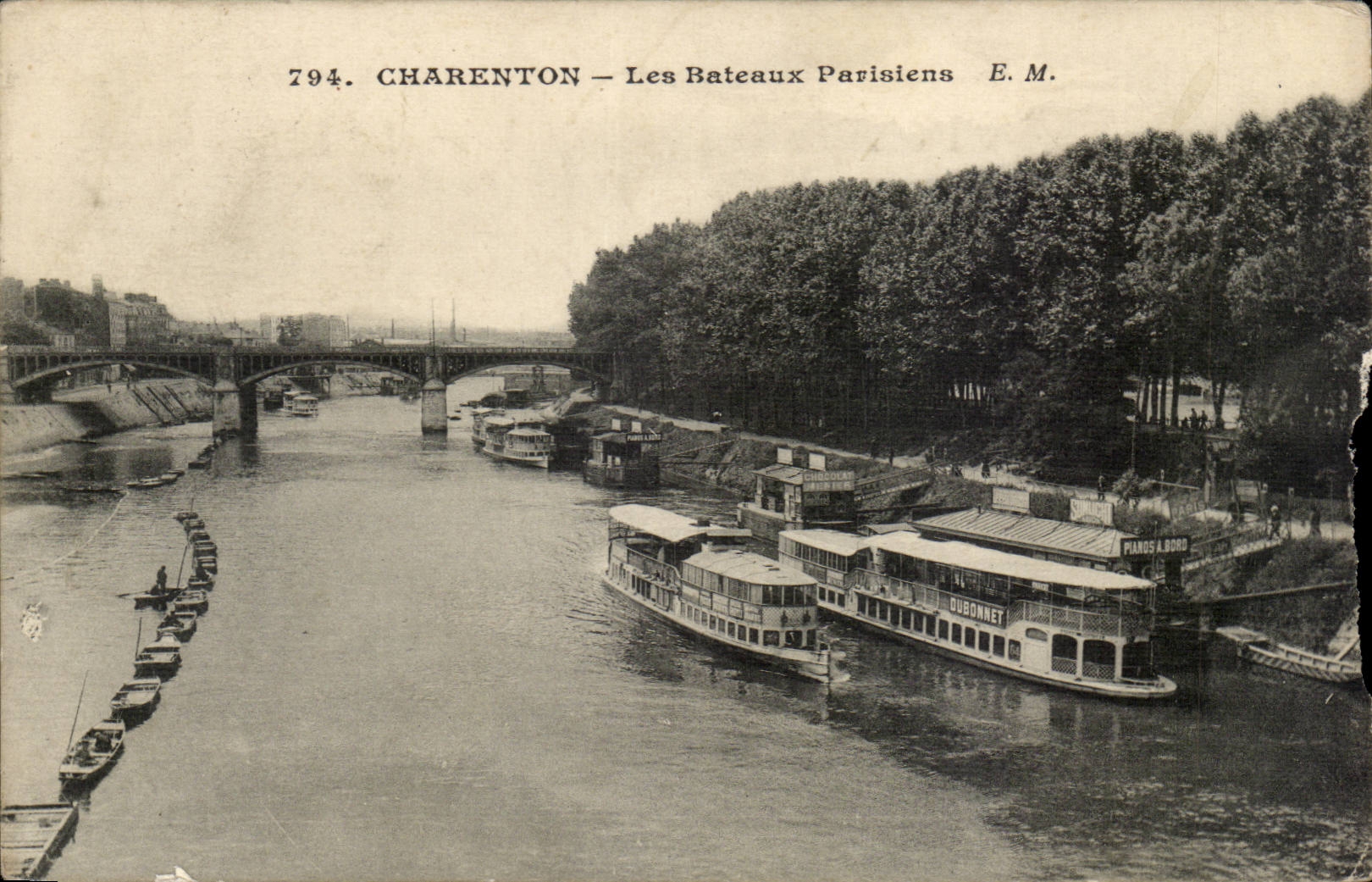 Charenton CPA Parisian boats
