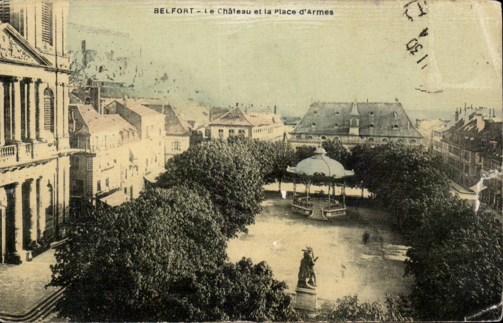 Belfort CPA the castle and the place of weapons