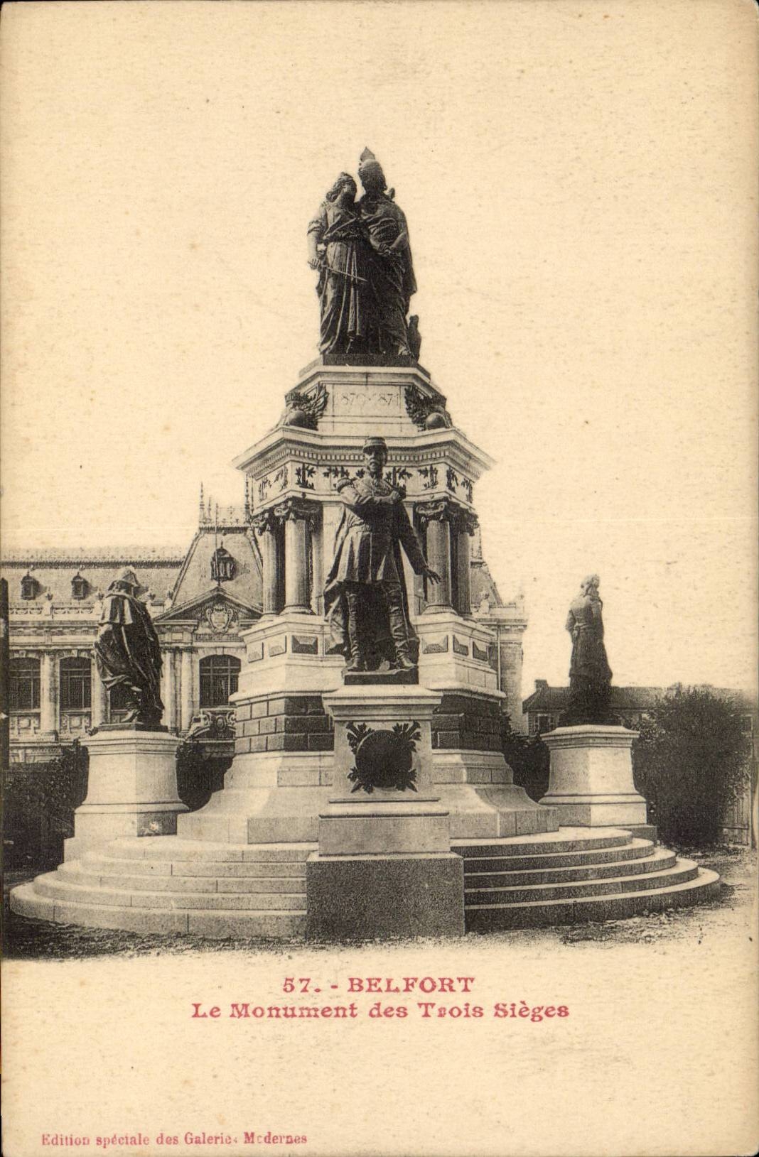 Belfort CPA Monument of the three seats