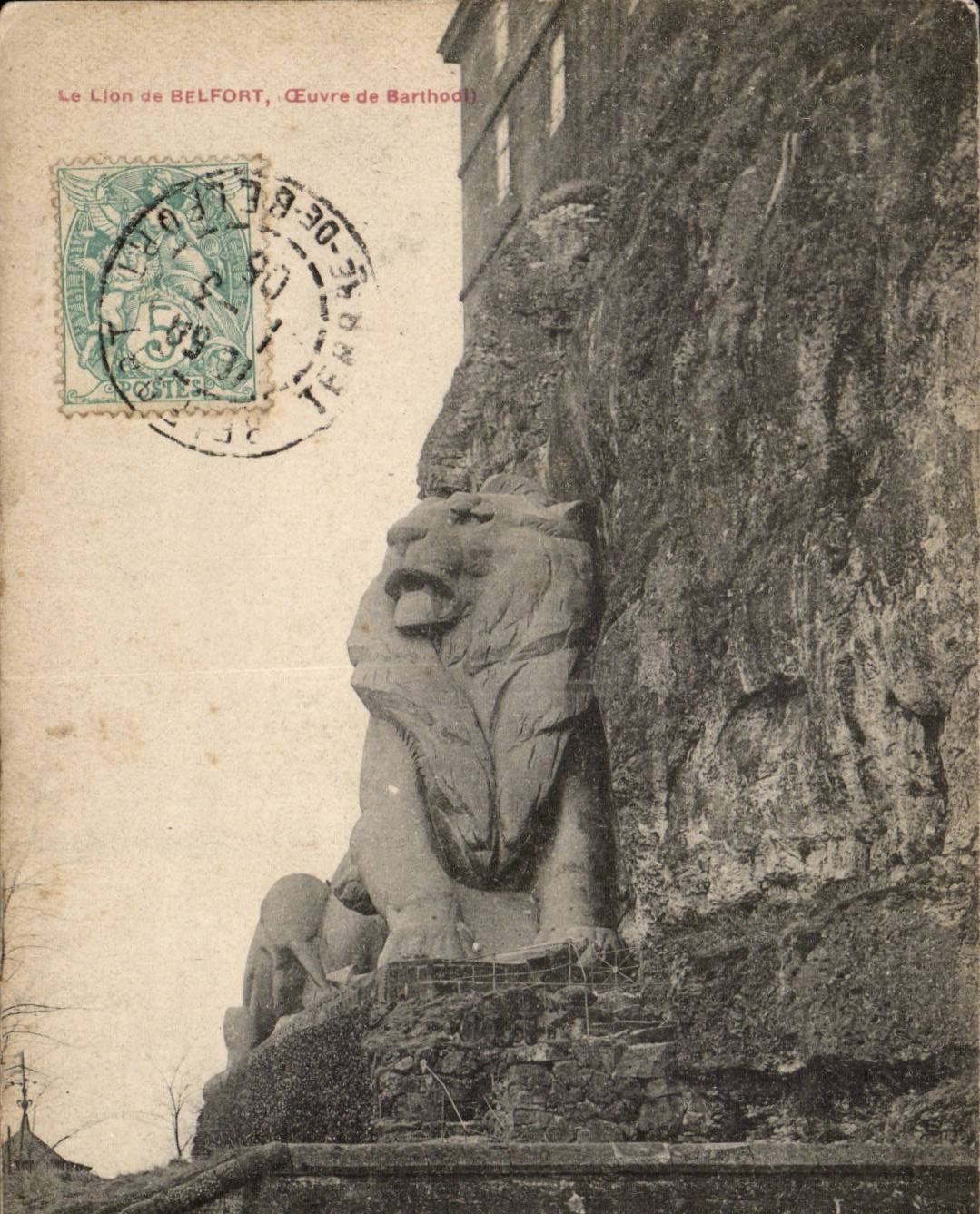 Belfort CPA the lion (Bartholdi)