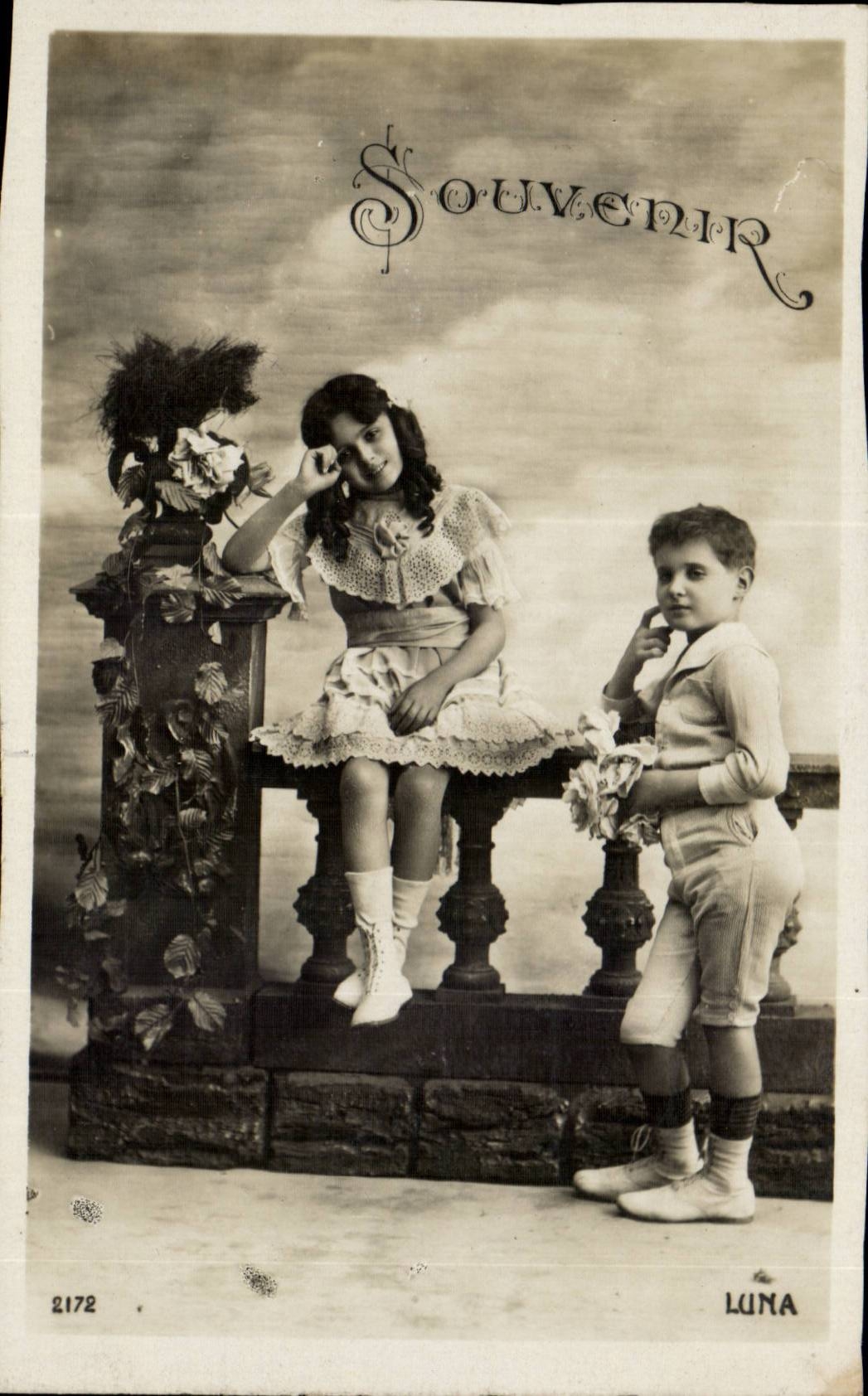 CPA Phantasie-Kind-Andenken