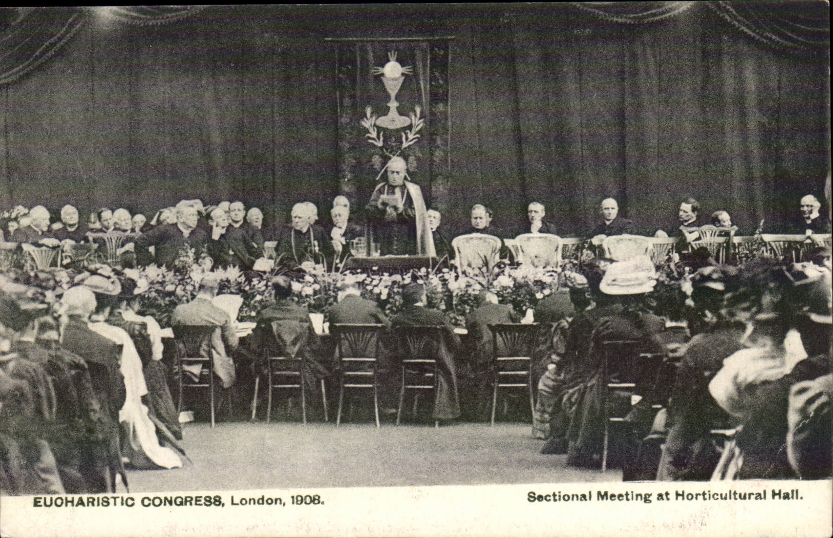 The United Kingdom Great BRitain CPA Euchristic Congress London 1908 Sectional meeting Horticultural At hall