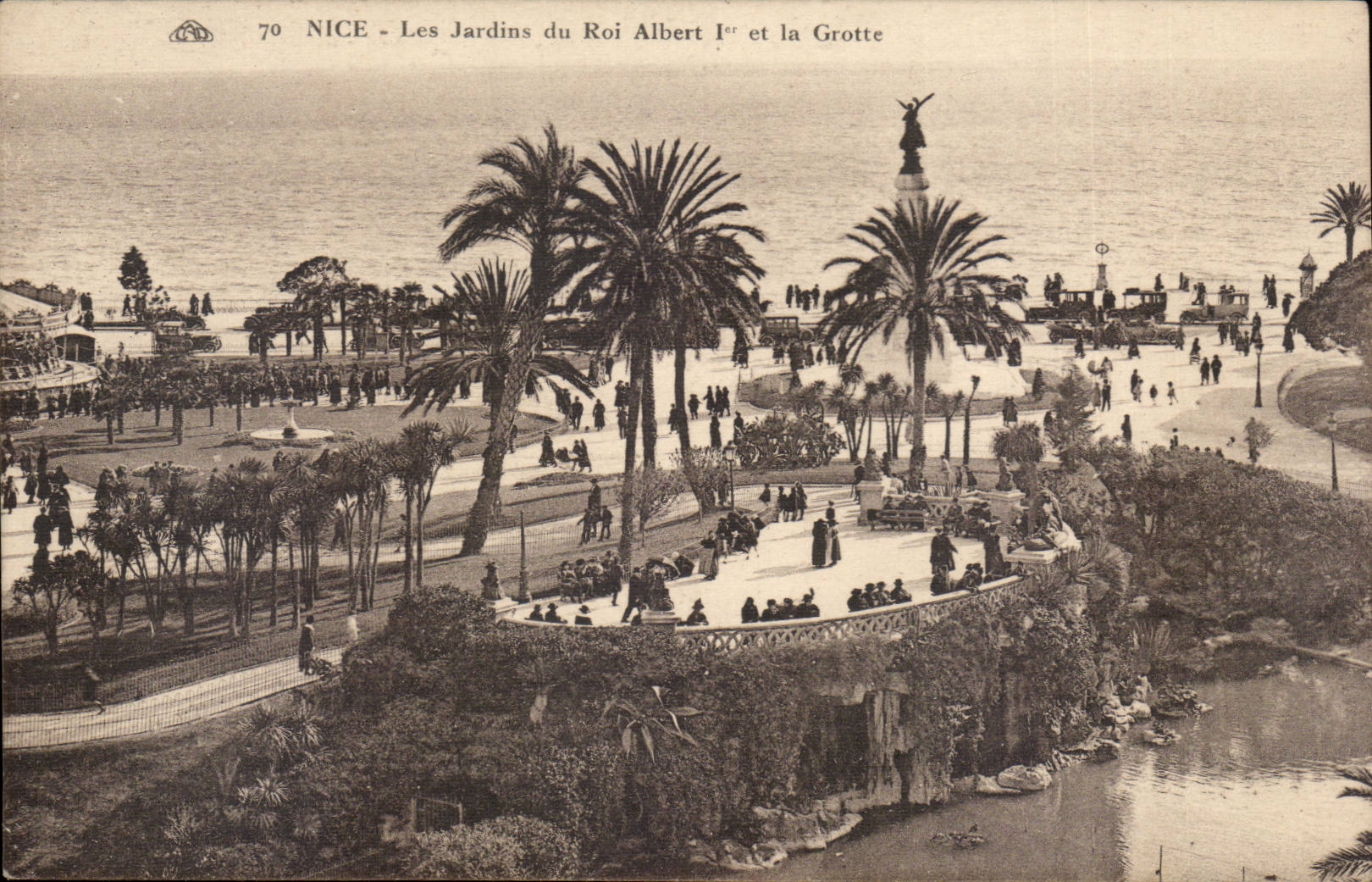 Nette CPA Garten des Konigs Albert 1 und der Hohle