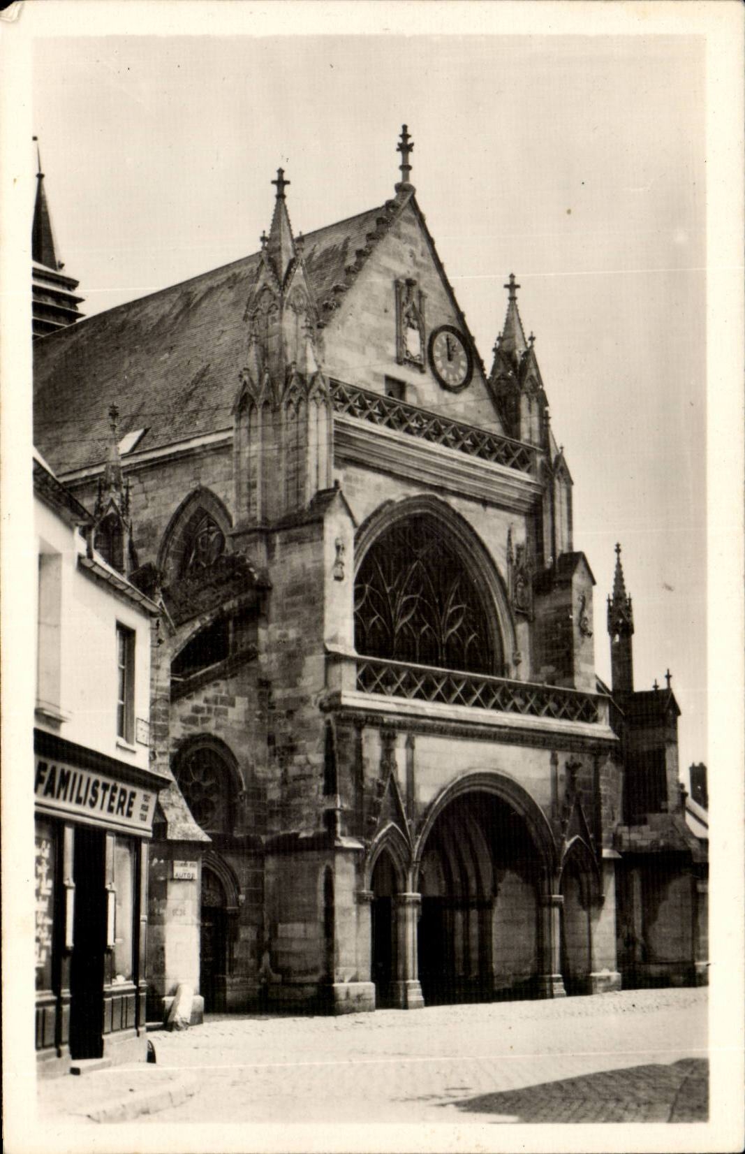 CPA Notre Dame de Liesse the basilica