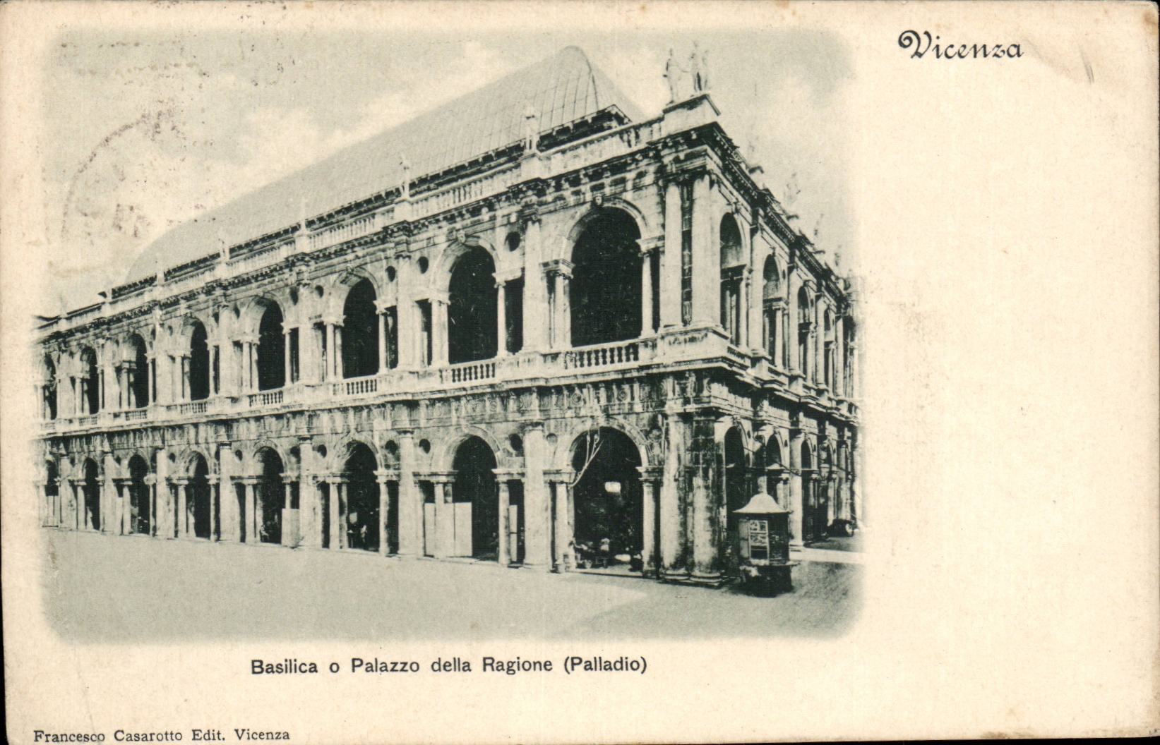 Italia - Italy - Italy - Vicenza - Venice - Basilica Palazzo della Regione Palladio - CPA