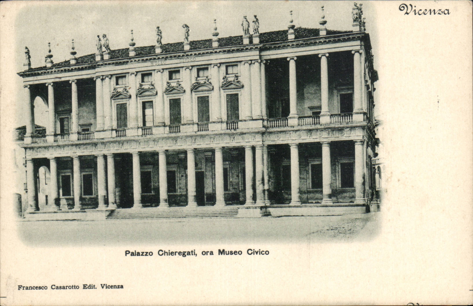 Italia - Italy - Italy - Vicenza - Venice - Palazzo Chieregati oro Museo Civico - CPA