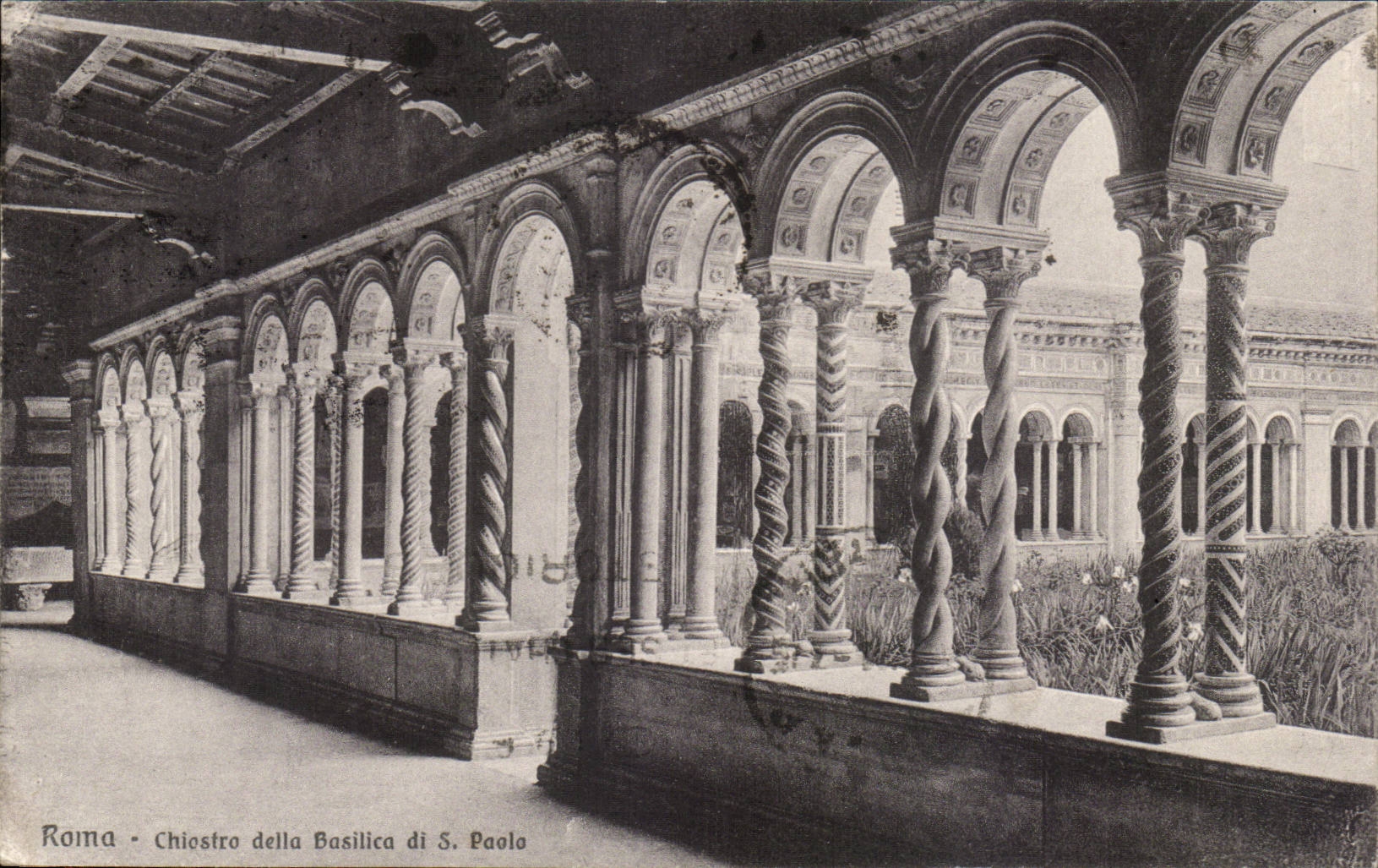 Italia - Italy - Italy - Roma - Rome - Chiestro della Basilica di S Paolo - CPA