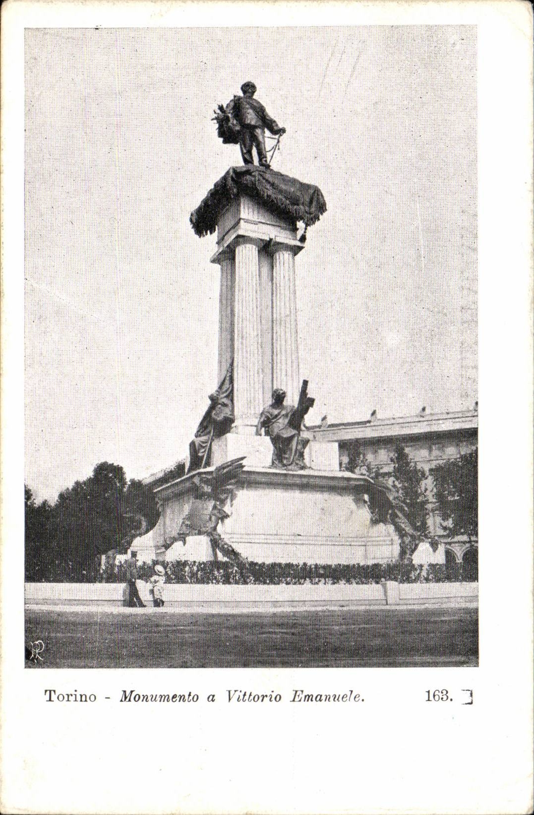 Italia - Italy - Italie - Torino - Monumento a Vittoria Emanuele - CPA
