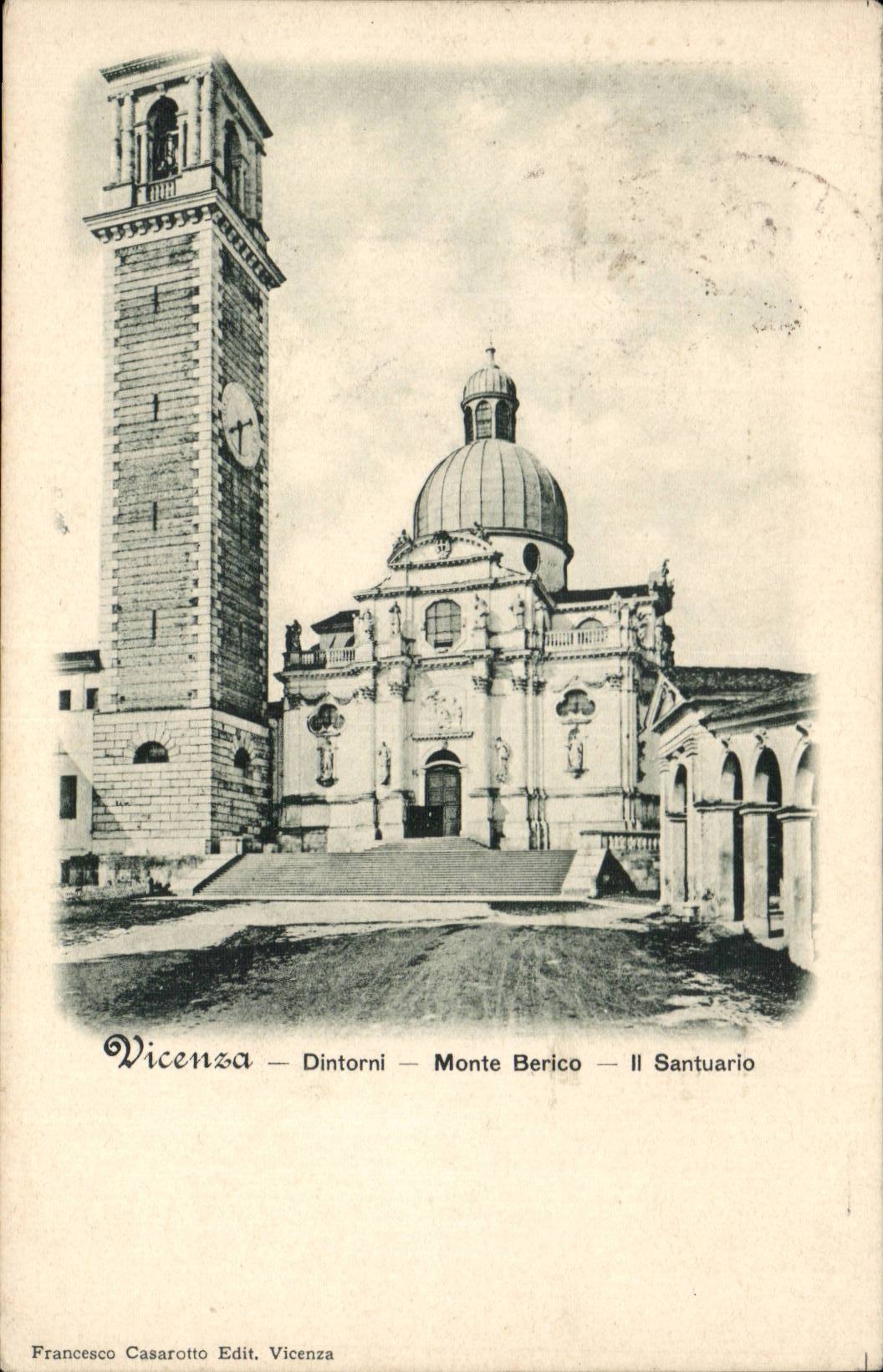 Italia - Italy - Italy - Vincenza - Dintorni - BericoII Sentuario Goes up - CPA