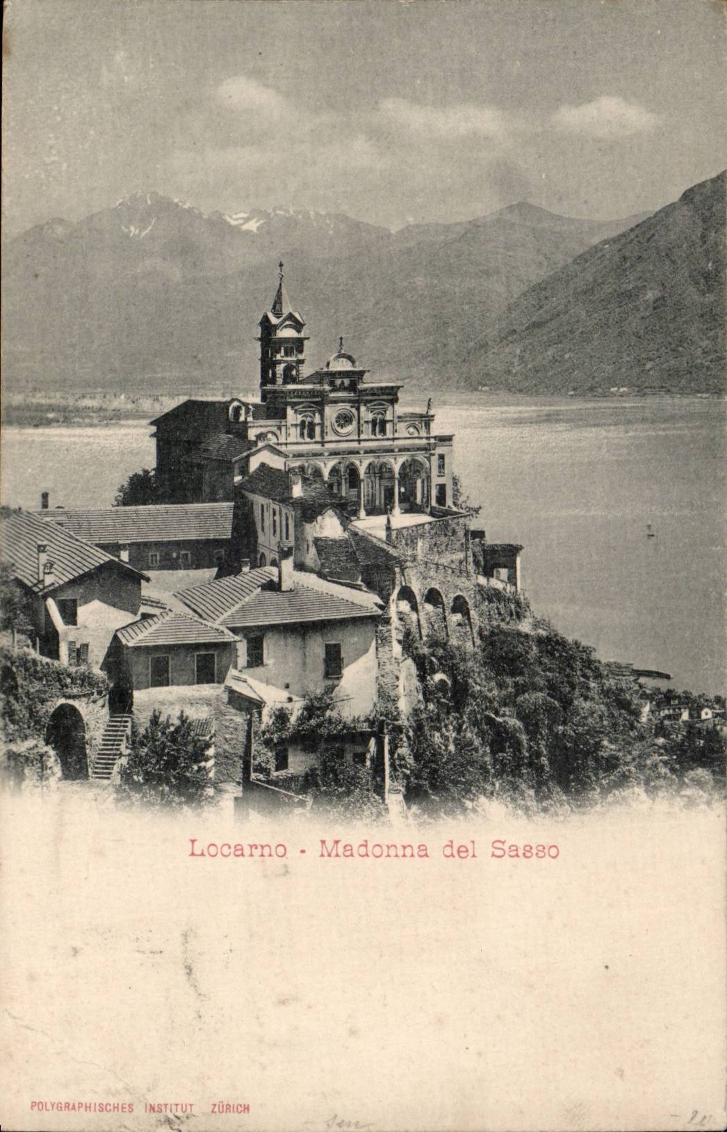Suisse - Schweiz - Locarno - Madonna del Sasso - CPA
