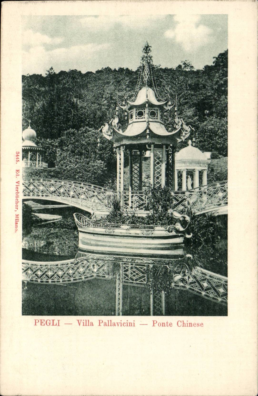 Italien - Italien - Italien - Genua - Pegli - Palavicini Landhaus - chinesische einflussreiche Person - CPA