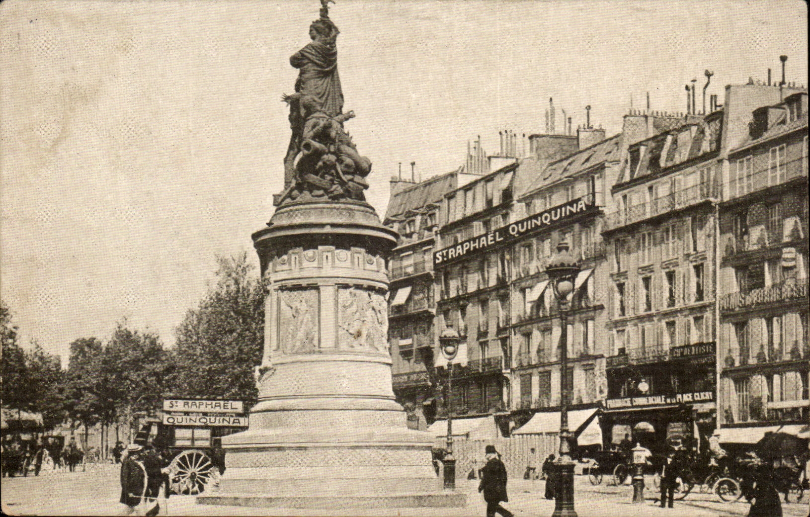 Paris CPA Place Clichy