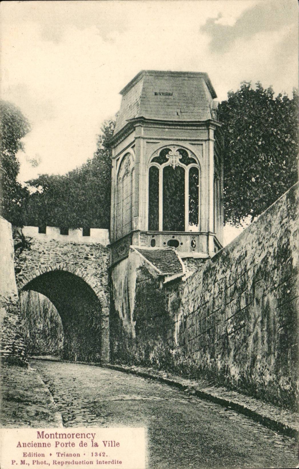 Montmorency CPA Ancienne carries city