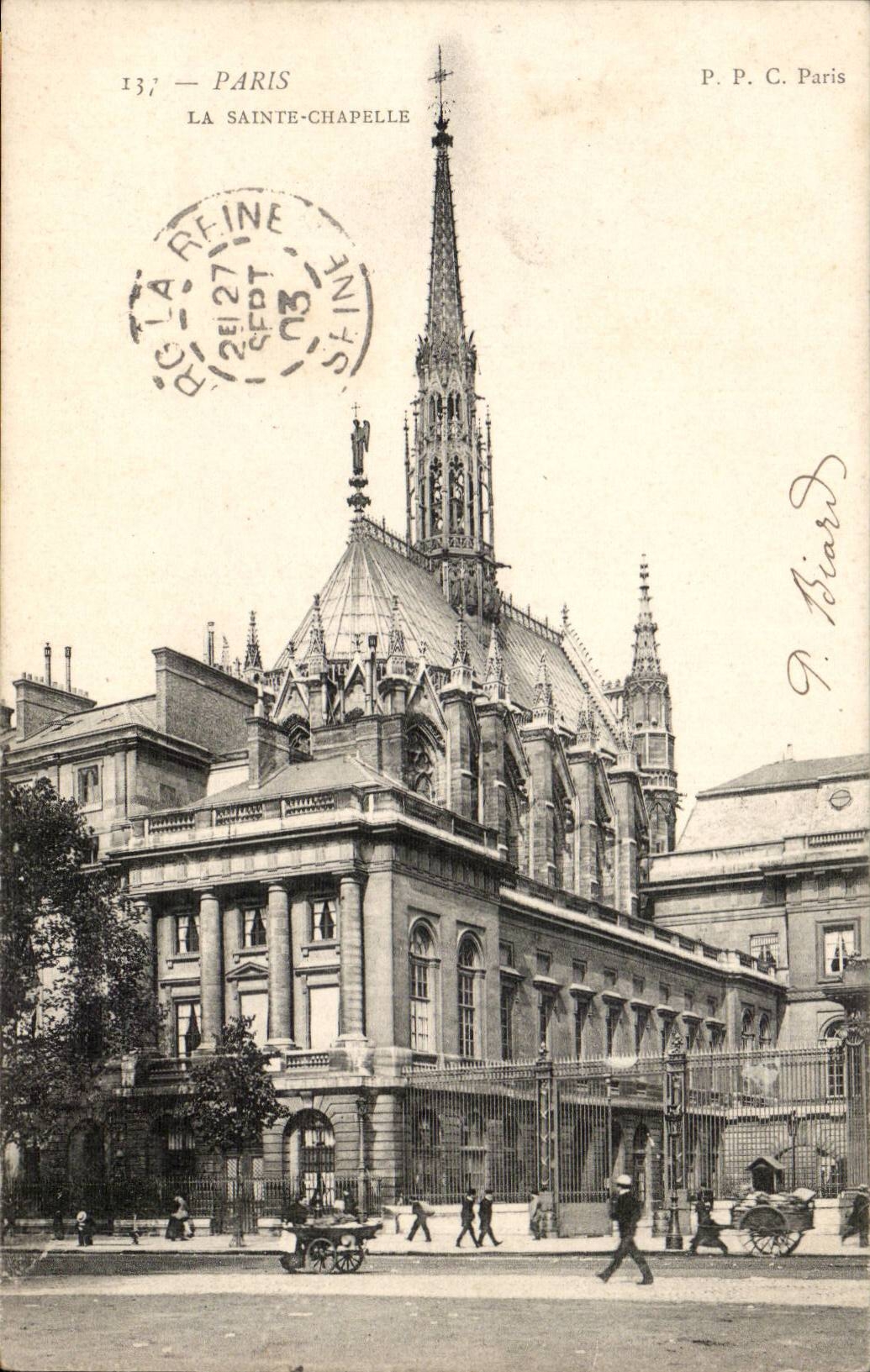 Paris CPA La Sainte Chapelle