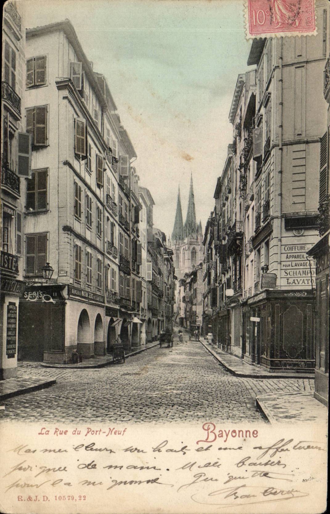 Bayonne CPA the street of the New Port