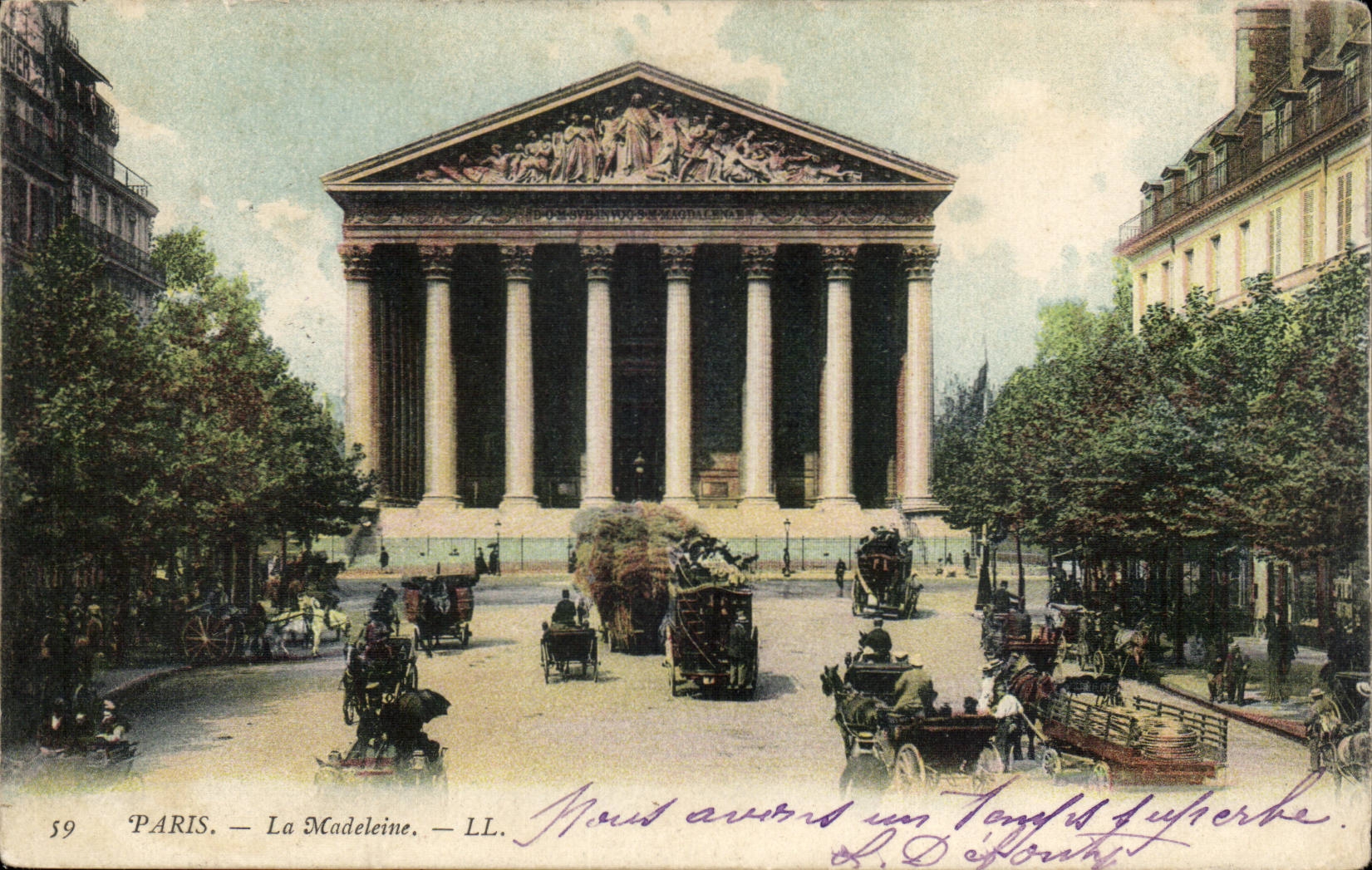 Paris CPA the Madeleine