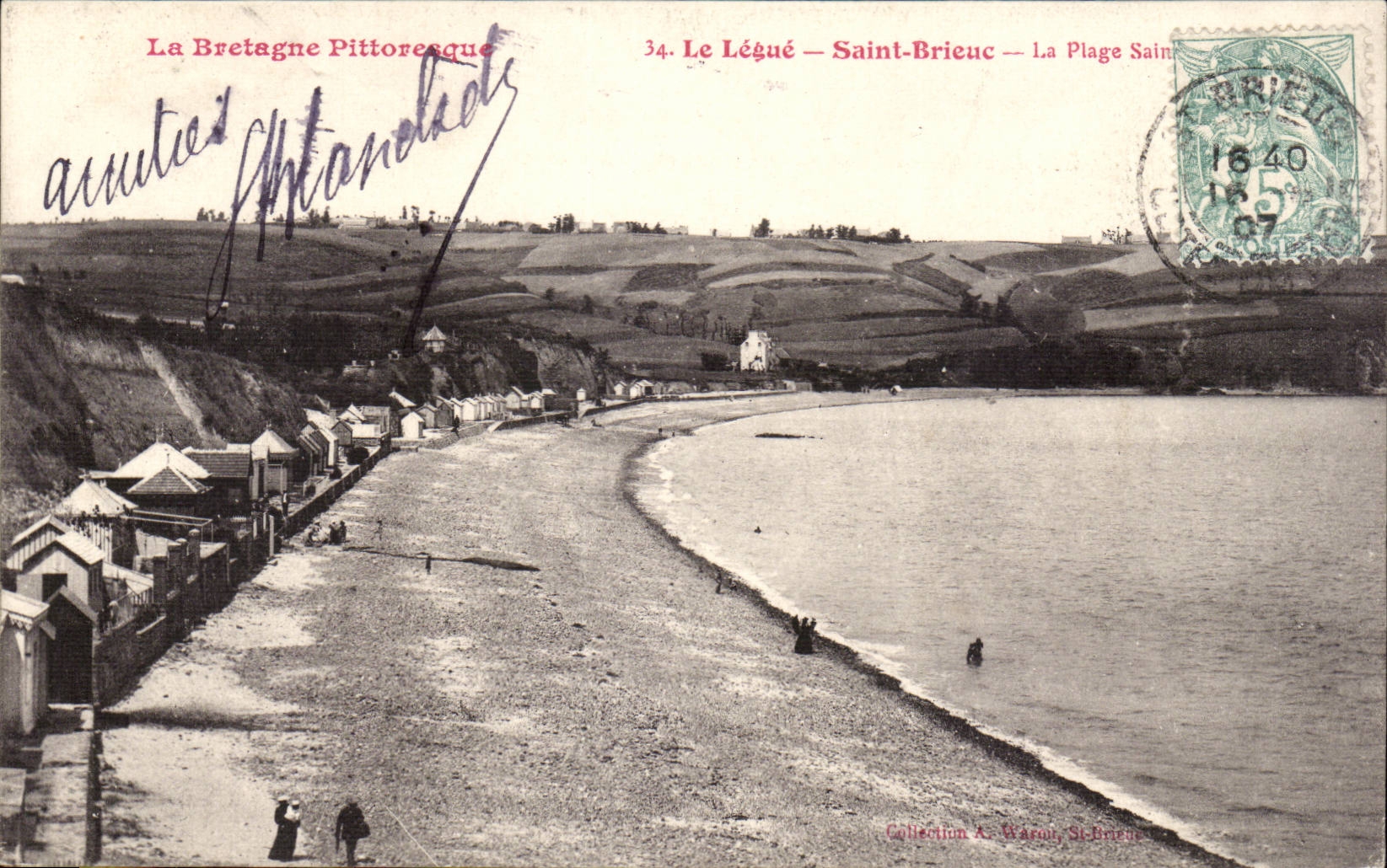 BRieuc CPA Saint the beach Bequeaths